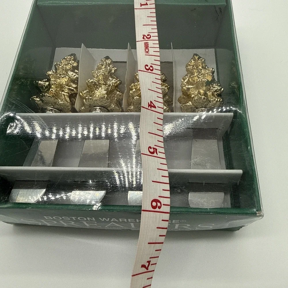 Boston Warehouse Gold Handle Christmas Tree‎ Spreaders